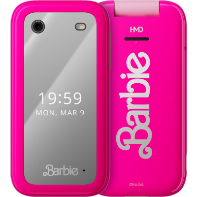 HMD Barbie™ Phone 1GF030APC1L04 frontAndBack